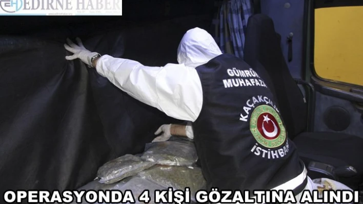 Operasyonda 4 kişi gözaltına alındı