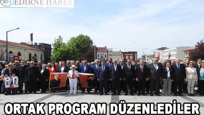 Ortak program düzenlediler