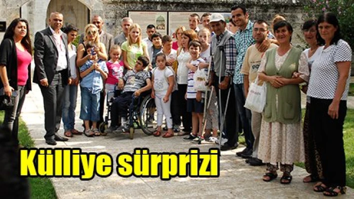 Külliye sürprizi
