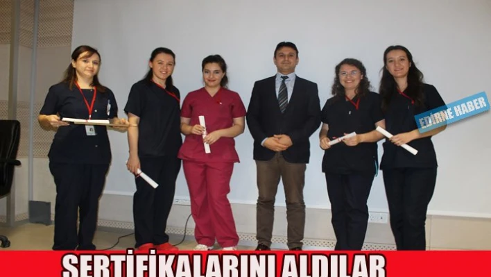 OnlarÂ  sertifikalı hemşire