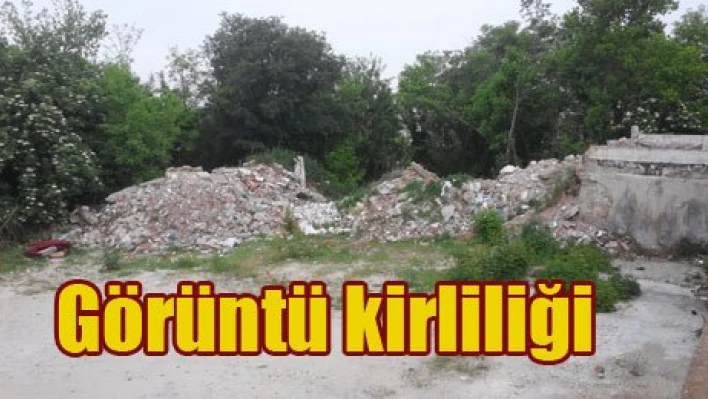 Bu molozlar kalkmayacak mı?