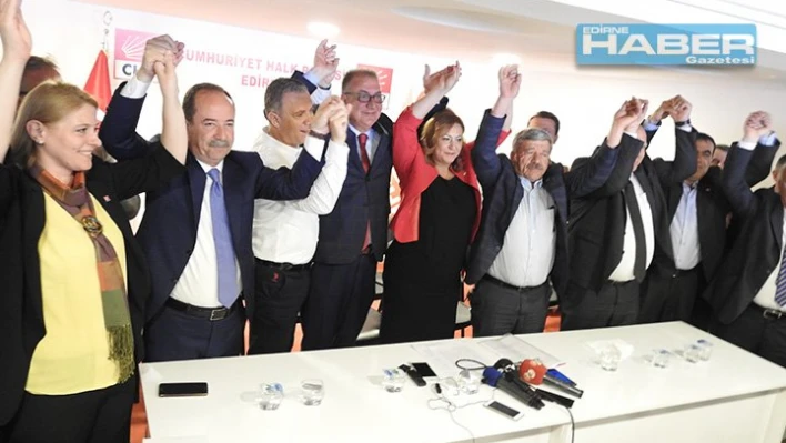 GEGEOĞLU ADAY ADAYLIĞINI AÇIKLADI