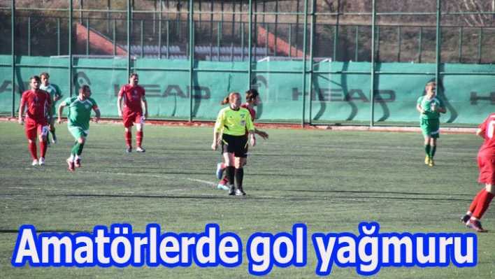 Amatör liglerde heyecan bitmiyor