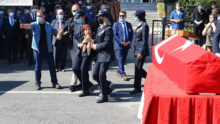 Şehit bekçi Gökçen Koşal son yolculuğuna uğurlandı