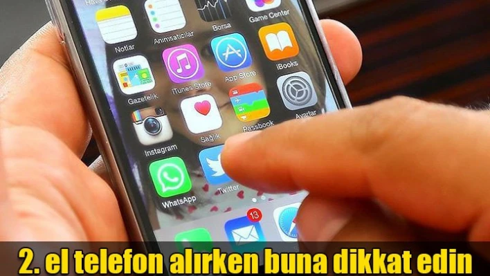 Telefon alırken dikkat