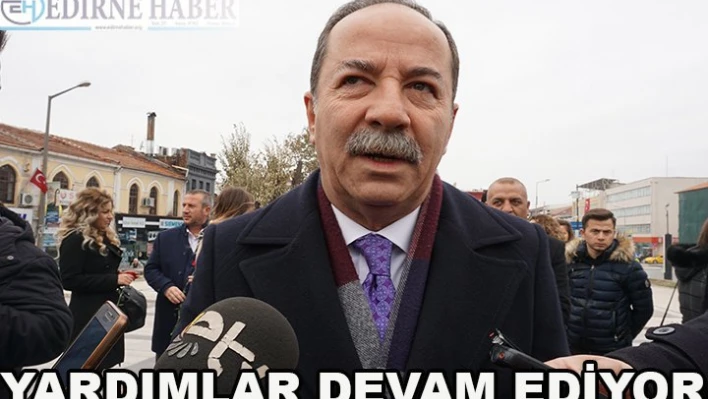 Yardımlar Devam Ediyor