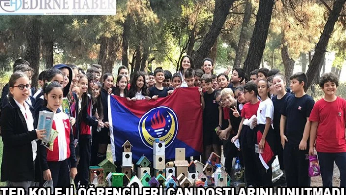 TED Koleji öğrencileri can dostları için bir araya geldi