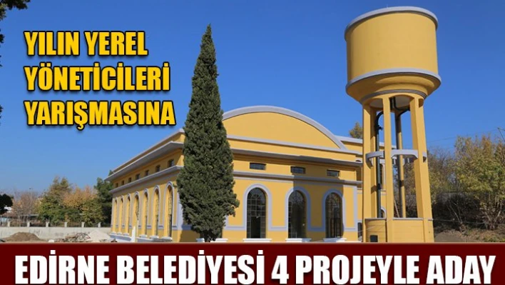 4 Proje ile yarışmadayız