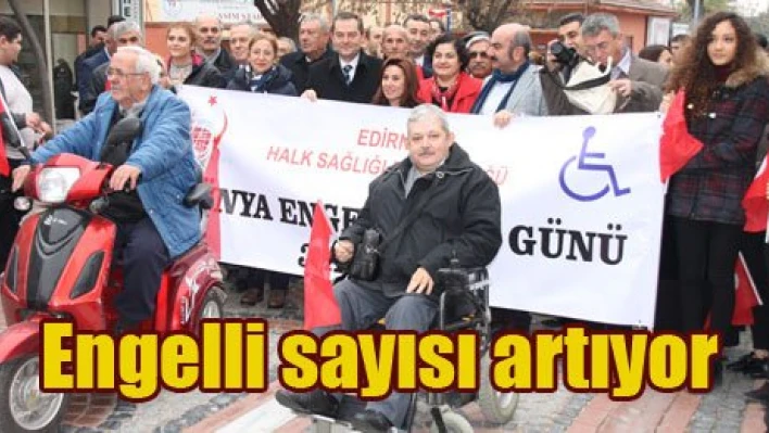 'Yüzde 12 engelli var'