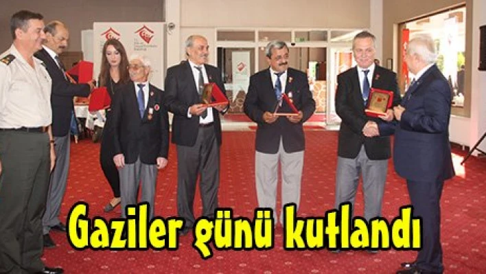 Gaziler günü kutlandı