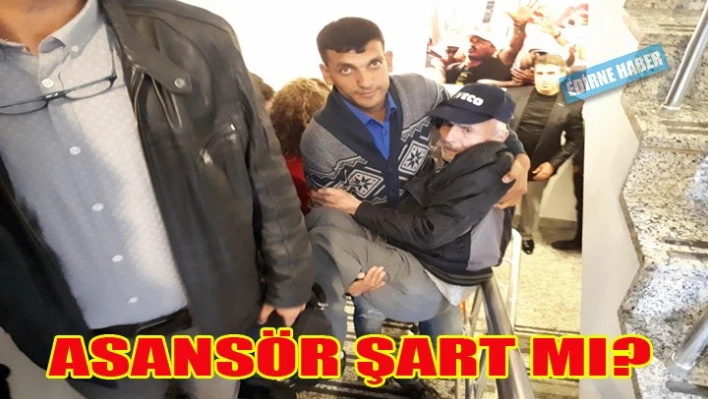 Asansör şart oldu