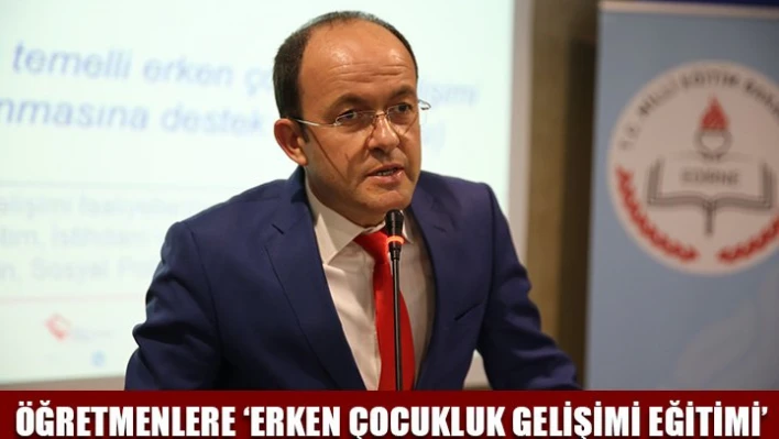 Öğretmenlere eğitim verildi