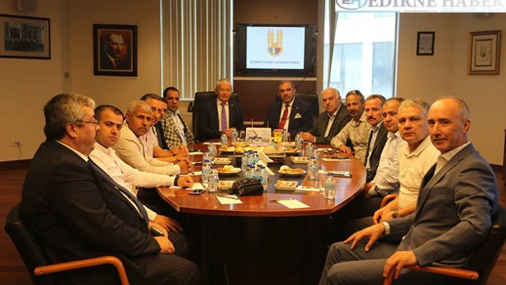 Reyhanlı'dan ETSO'ya ziyaret