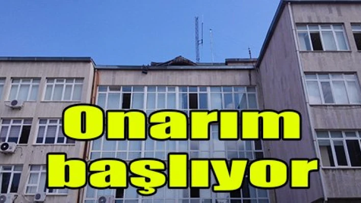  Onarım başlıyor