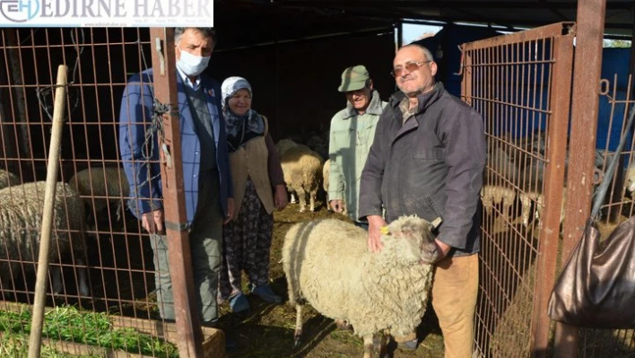 Çiftçilerden kampanyaya destek