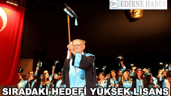 'Bastonlu bilge'nin sıradaki hedefi yüksek lisans