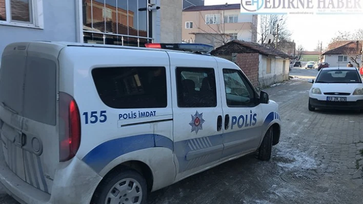 Edirne'de polise mukavemet gösteren 2 kişi gözaltına alındı