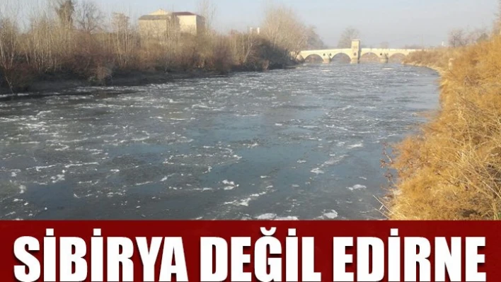 Tunca buz tuttu
