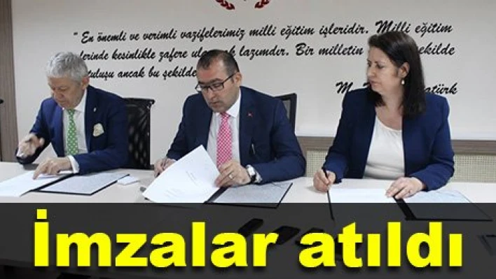 Protokol imzaladılar
