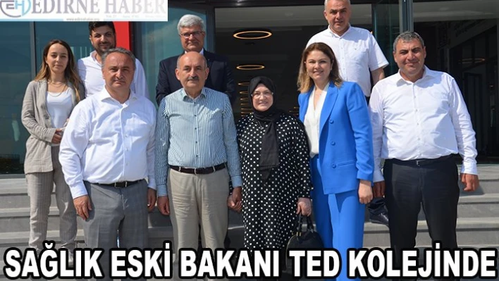 Sağlık Eski Bakanı TED Kolejinde