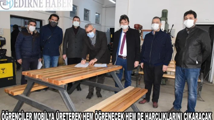 Hem meslek öğrenecek hem harçlıklarını çıkaracaklar