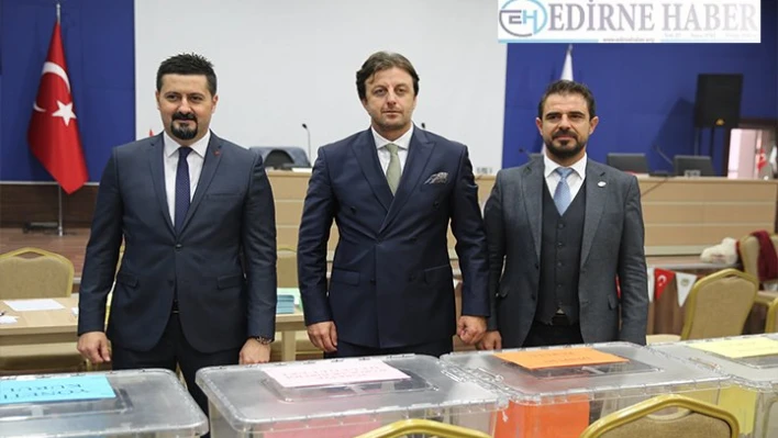 Edirne Barosu Başkanlığı'na Alper Pınar seçildi