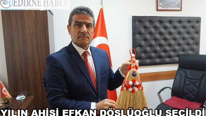 Yılın Ahisi Efkan Döşlüoğlu seçildi