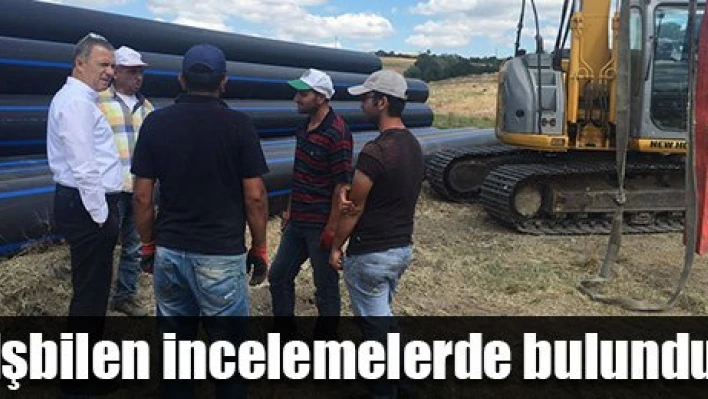 Yerinde inceledi
