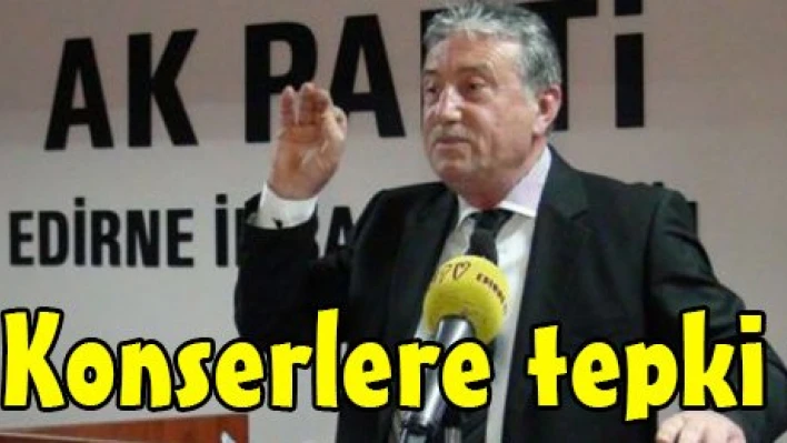 Konserlere tepki