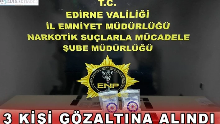 3 Kişi gözaltına alındı