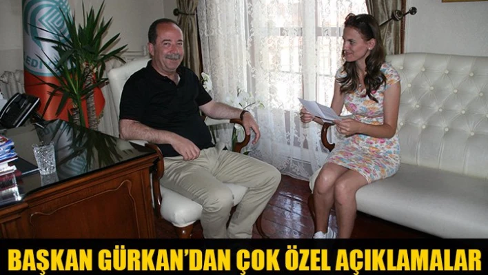 Başkan Gürkan, sorulara ne cevaplar verdi?