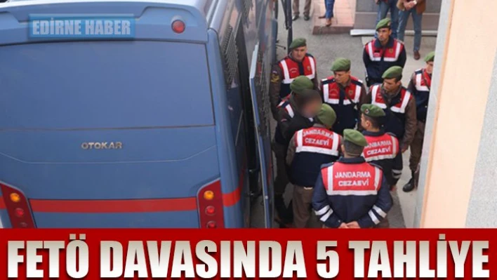 5 kişi tahliye edildi