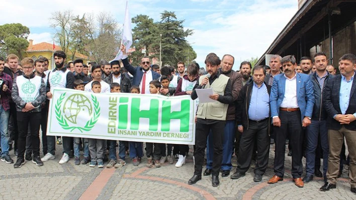 Protesto edildi