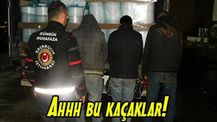 Ahhh bu kaçaklar!