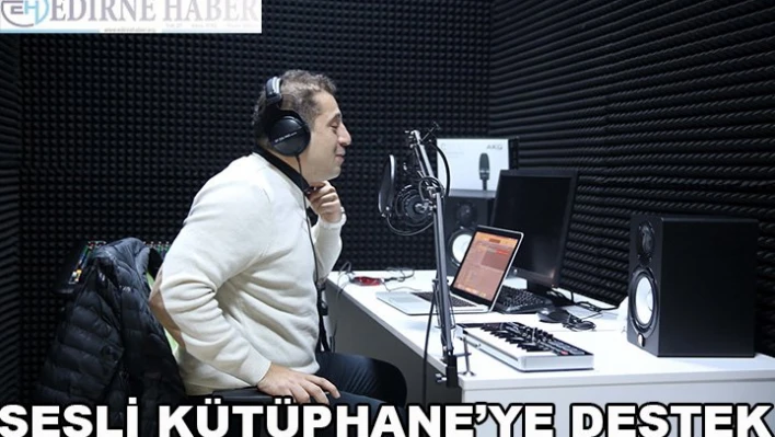 Sesli Kütüphane'ye destek