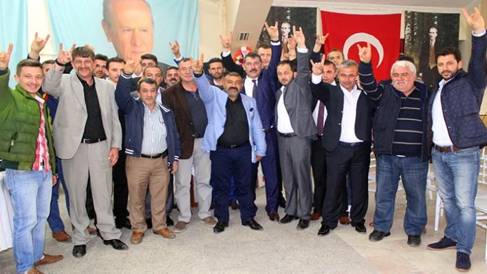 İlçe Başkanı seçildi