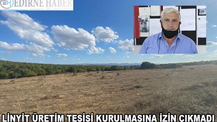 Linyit üretim tesisine izin çıkmaması yöre halkını sevindirdi
