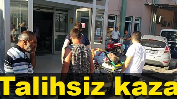 Üstüne pulluk düştü