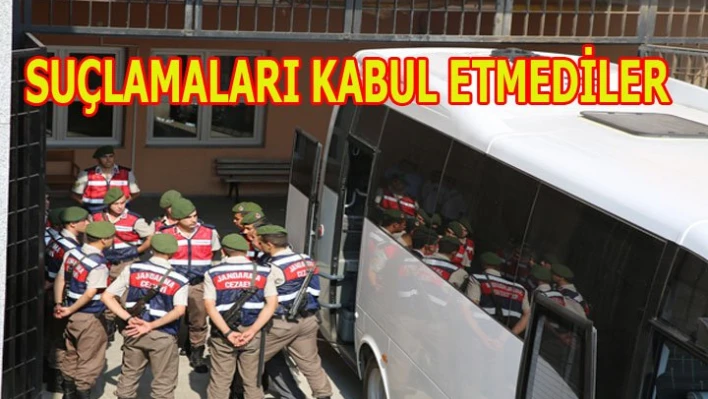 Suçlamaları kabul etmediler