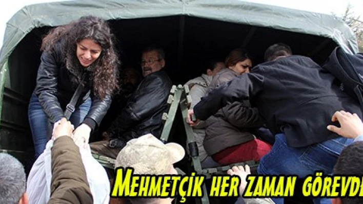 Mehmetçik her zaman görevde