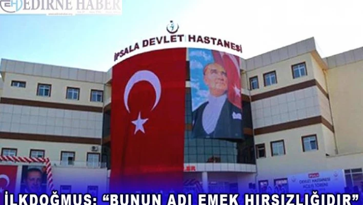 'Bunun adı emek hırsızlığıdır'