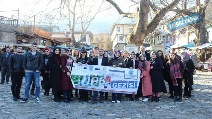 Uluslararası öğrencilere kültür gezisi