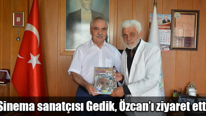 Emektar oyuncudan Özcan'a ziyaret