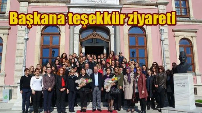 Kadınlardan teşekkür