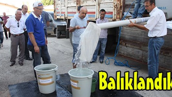 Balıklandık