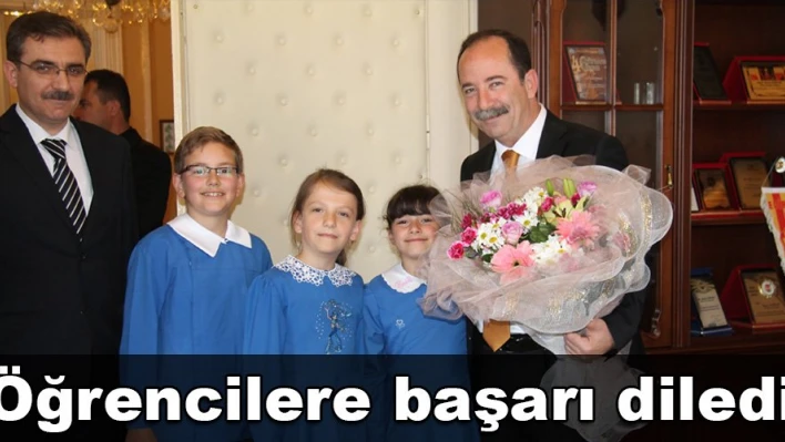 'Başarı getirsin'
