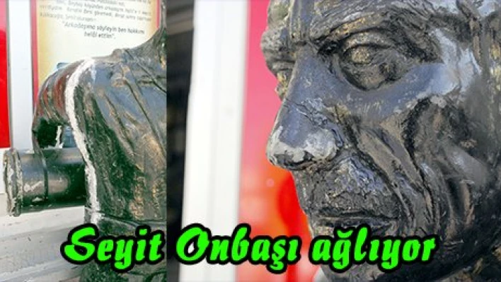 Seyit Onbaşı ağlıyor