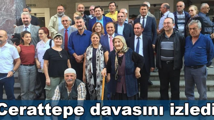 Destek verdi