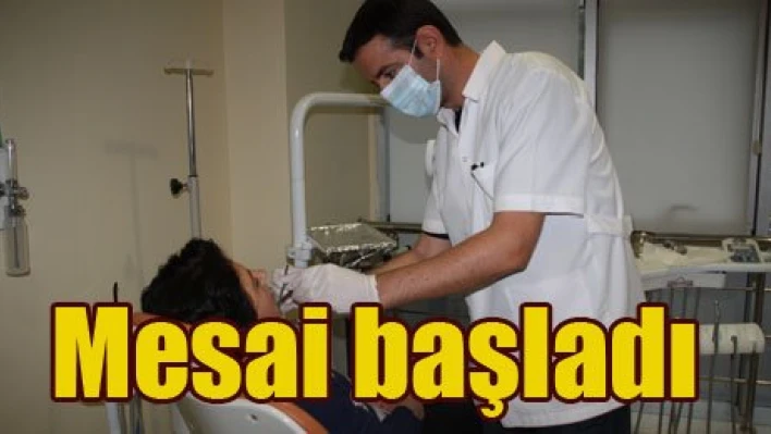 Diş hastanesinde yeni uygulama