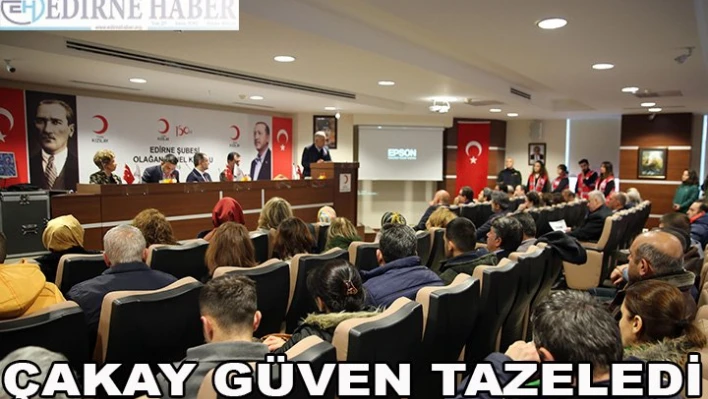 Çakay, güven tazeledi